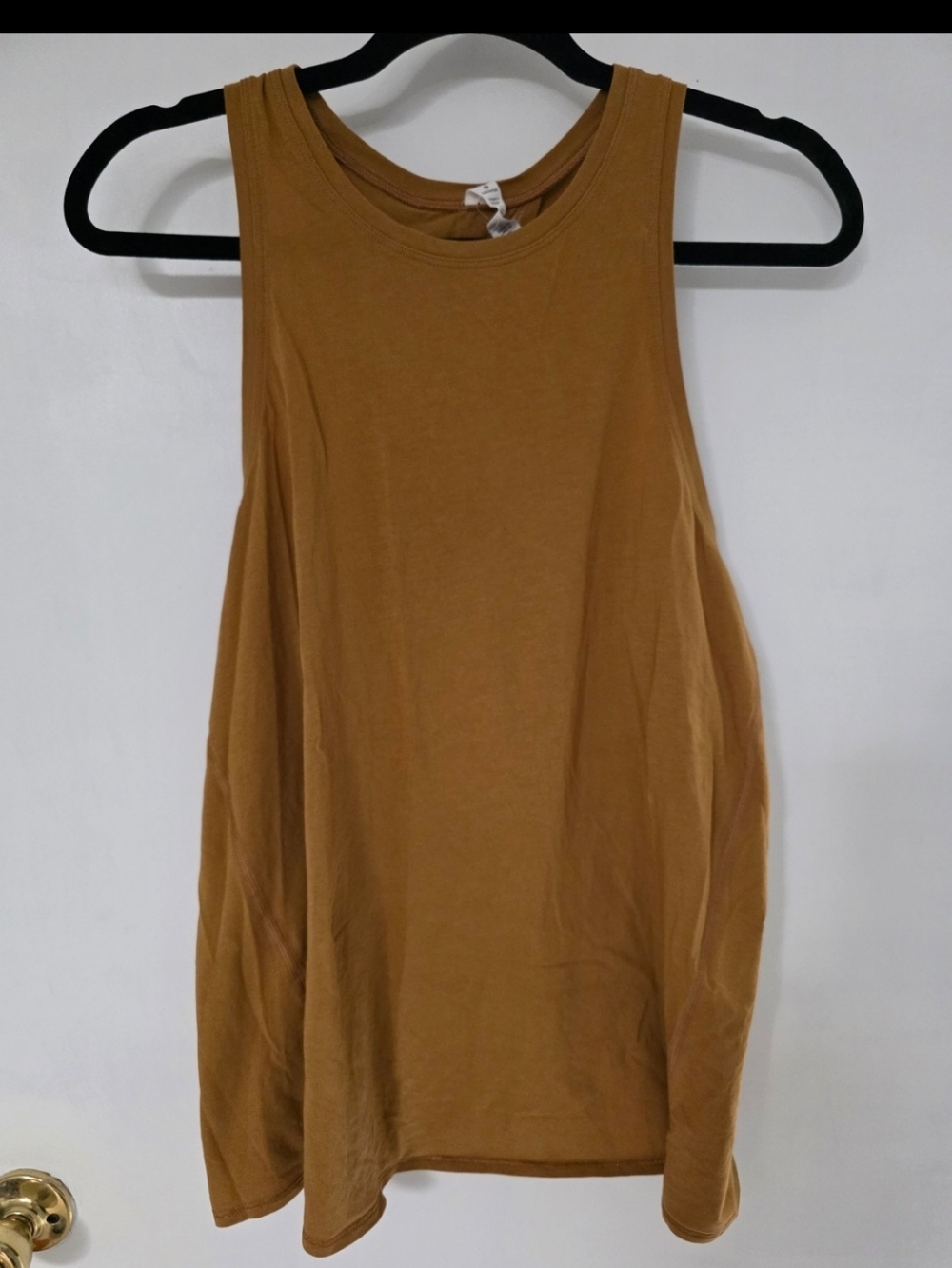 lululemon athletica Sleeveless Tank Top in Camel